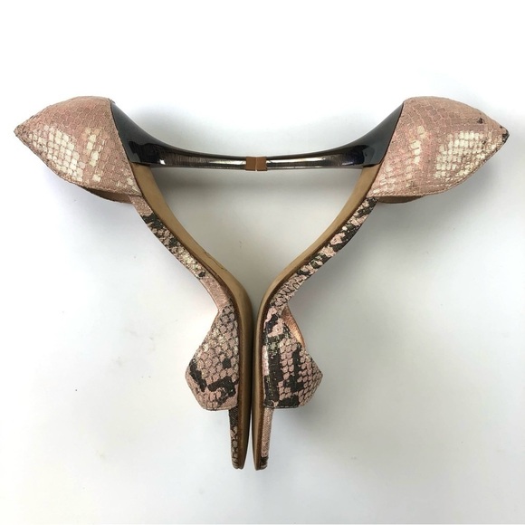 Marciano rose gold python print heels Size 6 - Picture 3 of 11